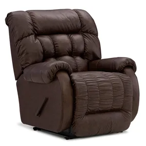 Leather/Vinyl Space Saver Recliner