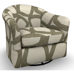 Darby Fabric Swivel Glider Chair