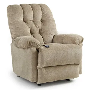 Fabric Power Swivel Glider Recliner