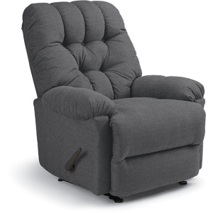 Raider Fabric Power Swivel Glider Recliner