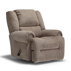 Genet Leather/Vinyl Power Tilt Headrest Space Saver Recliner