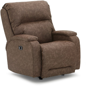Maverly Fabric Power Rocker W/Heat, Massage And Headtilt