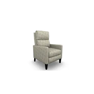 Janae Fabric High Leg Recliner - Espresso