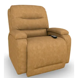 Haleigh Fabric Power Head Tilt Zero Gravity Recliner