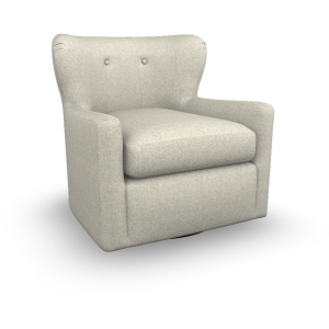 Casimere Fabric Swivel Glider Chair
