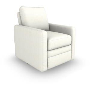 Giana Fabric Swivel Recliner