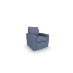 Giana Fabric Swivel Recliner