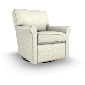 Kacey Fabric Swivel Glider Chair