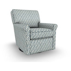 Kacey Fabric Swivel Glider Chair