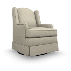 Natasha Fabric Swivel Glider Chair