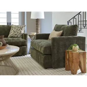 Fabric Chair & A Half