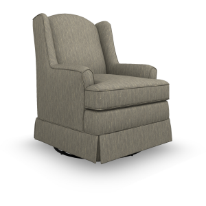Natasha Fabric Swivel Glider Chair