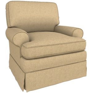 Quinn Fabric Swivel Glider Chair