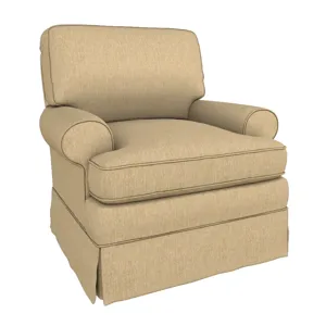 Quinn Fabric Swivel Glider Chair