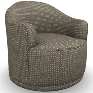 April Fabric Swivel Glider Chair