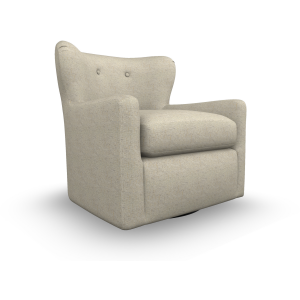 Casimere Fabric Swivel Glider Chair