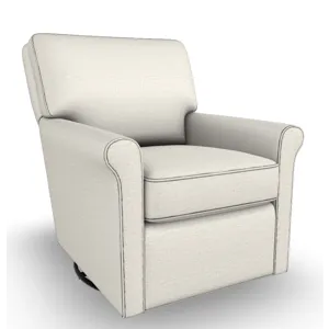 Kacey Fabric Swivel Glider Chair