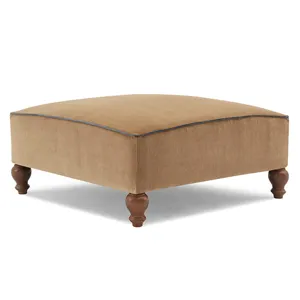 Renelle Fabric Bench - Espresso