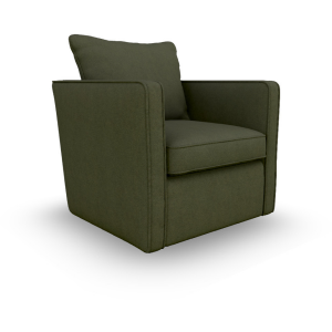 Heidi Fabric Swivel Chair - Loden