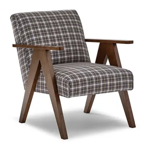 P Stationary Chair - Honey Birch
