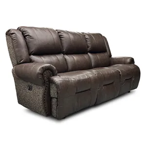 Leather/Vinyl Power Space Saver Sofa