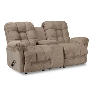 Fabric Power Space Saver Loveseat