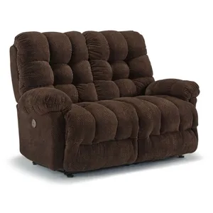 Fabric Power Space Saver Loveseat