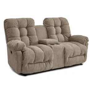 Fabric Power Space Saver Loveseat