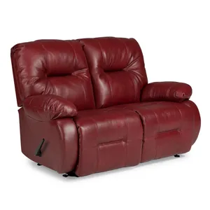 Fabric Power Tilt Headrest Space Saver Console Loveseat