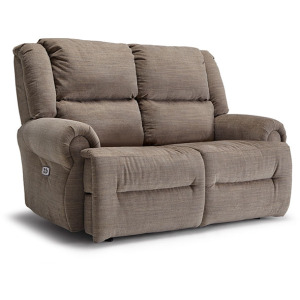 Genet Fabric Power Tilt Headrest Space Saver Loveseat