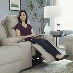 POWER SPACE SAVER SOFA W/HT/LB