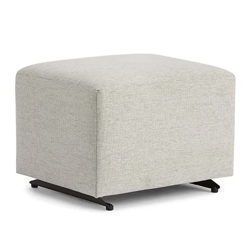 F17 Fabric Glide Ottoman