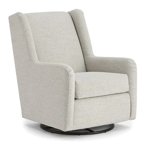 Brianna Fabric Swivel Glider Chair