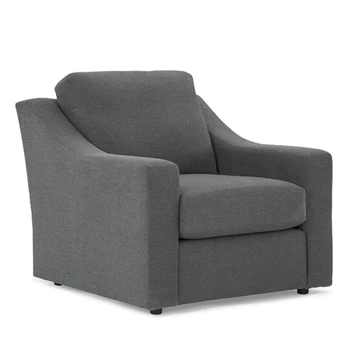 Caverra Fabric Swivel Glider Chair
