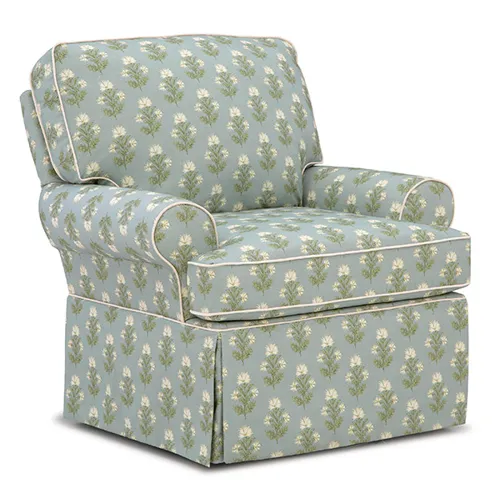 Marilyn Fabric Swivel Glider Chair
