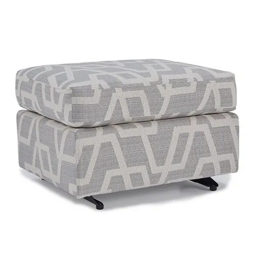 Fg52 Fabric Glide Ottoman