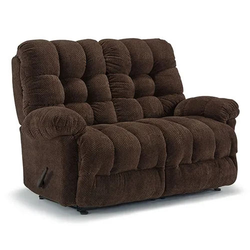 Everlasting Fabric Rocker Console Loveseat
