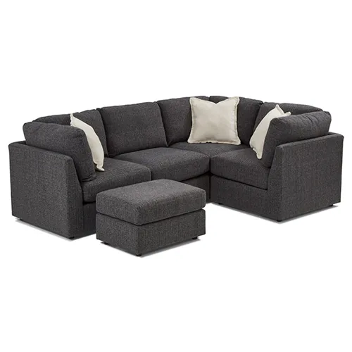 Jelsea Fabric Sectional Layout