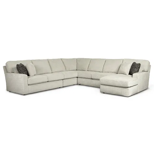Dovely Fabric Sectional Layout