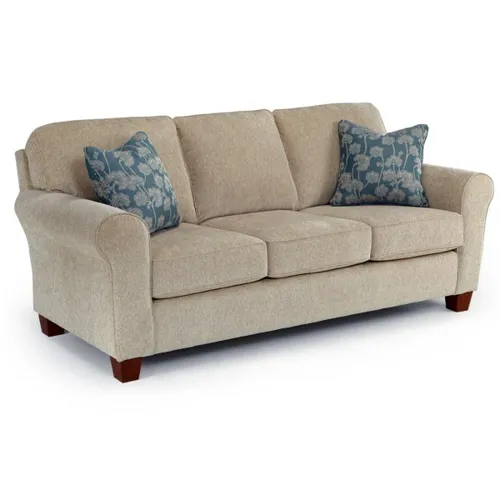 Annabel Stationary Sofa With Two(2 Pillows