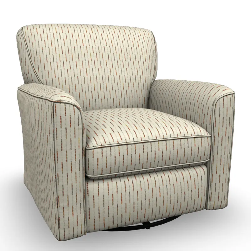 Kaylee Fabric Swivel Glider Chair