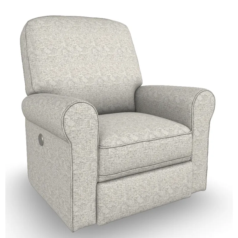 Josey Fabric Power Swivel Glider Recliner