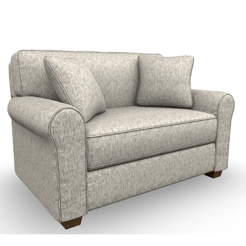 Shannon Chair &amp; A Half With Memory Twin Sleeper