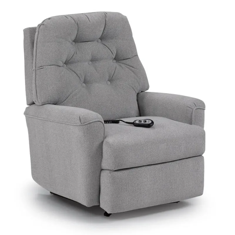 Fabric Power Space Saver Recliner