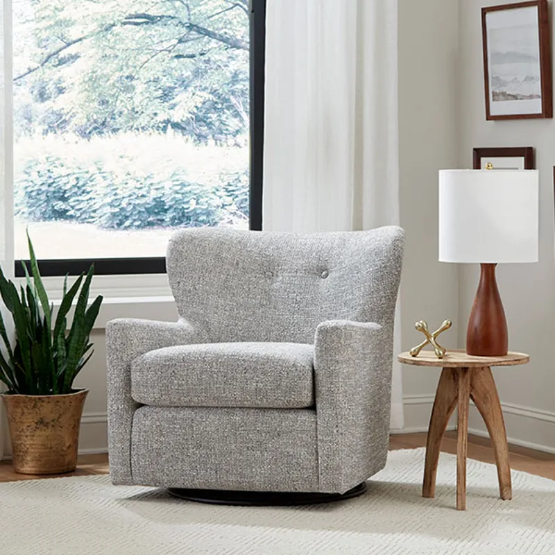 Fabric Stationary Chair