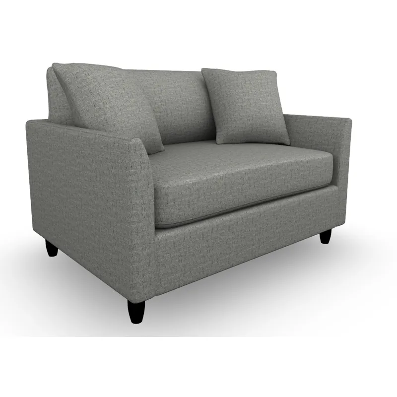 Bayment Chair &amp; A Half With Memory Twin Sleeper