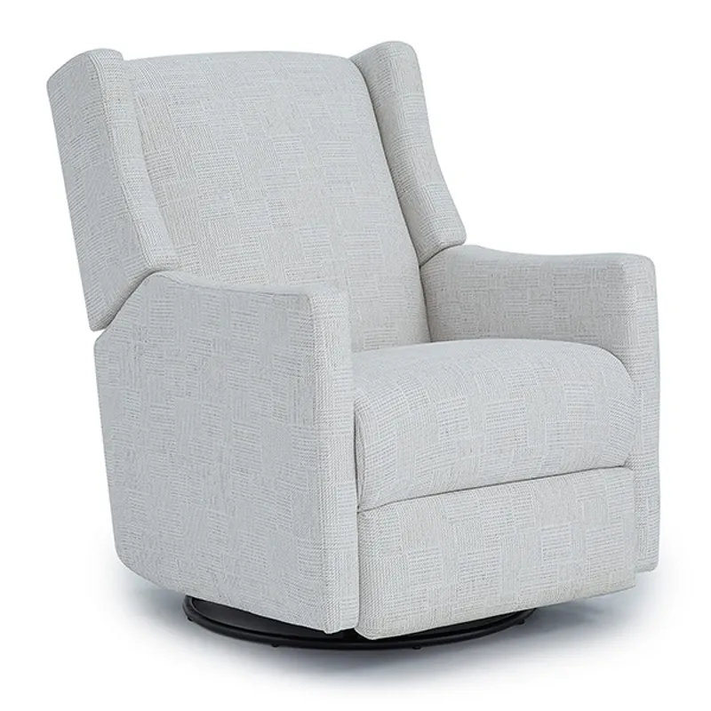 Fabric Power Swivel Glider Recliner