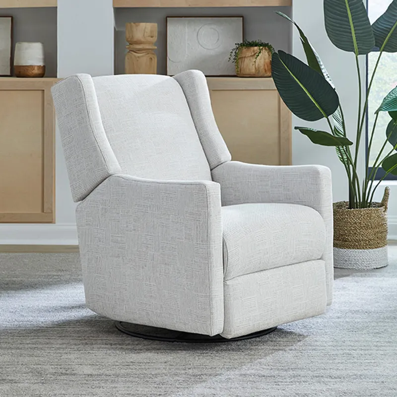Fabric Power Swivel Glider Recliner
