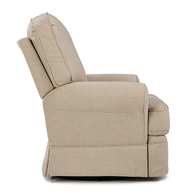 Fabric Power Swivel Glider Recliner