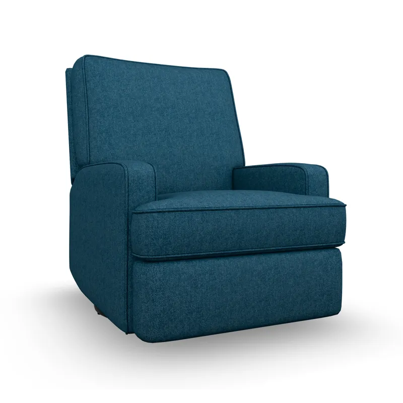 Kersey Fabric Swivel Glider Recliner